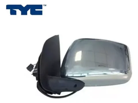 Espejo lateral eléctrico y cromado para Nissan Navara 2008/2015, reemplazo VM2450CEL. Altamente detallado y de calidad para tu vehículo.