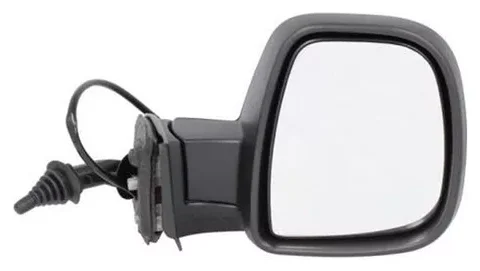 Espejo derecho eléctrico con defroster y sensor de temperatura exterior para Peugeot Partner B9 modelo 2010/2015, con conector de 7 pines. Ideal para autos en Chile.