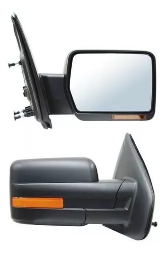 Espejo Izquierdo Electrico Cromado/ Con Defroster/ Con Blinker/ Con Memoria/ Con Reflectante Ford F150 2009/2014 1 Espejo izquierdo eléctrico cromado con funciones adicionales para Ford F150 2009/2014, como defroster, blinker, memoria y reflectante.