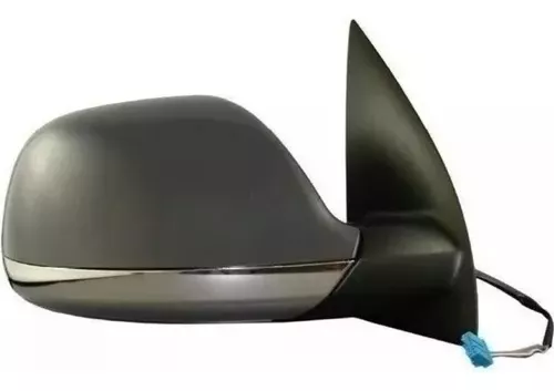 Espejo Derecho Electrico Volkswagen Amarok 2013/2024 - Abatible Electricamente - Base Cromada - Para Pintar - Con Defroster - Enchufe/Conector Gris 1 Espejo derecho eléctrico para Volkswagen Amarok 2013-2024 con base cromada, abatible eléctricamente para pintar, con defroster y enchufe/conector gris.