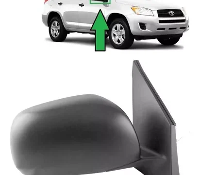 Repuesto eléctrico para el espejo derecho de un Toyota Rav4 modelo 2006 a 2013, compatible con el reemplazo 388-Tyd617E. Ideal para automóviles en Chile.
