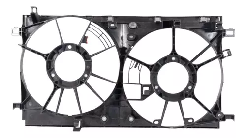 Porta Electro Ventilador Toyota Corolla Cross Hybrid 2021 En Adelante Corolla Hybrid 2019/2022 1 Alt: "Porta Electro Ventilador Toyota Corolla Cross Hybrid 2021 en adelante, compatible con Corolla Hybrid 2019-2022" - Pieza de repuesto para automóviles Toyota en Chile, vista en primer plano.