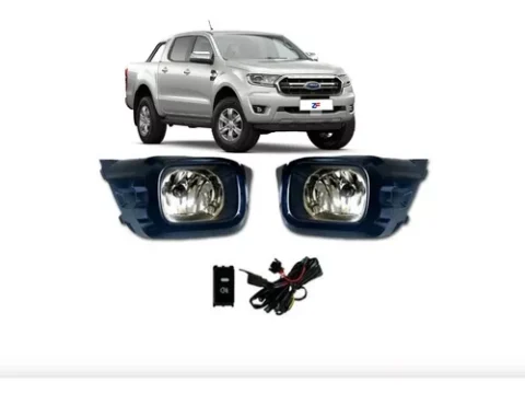 Foco delantero neblinero de un camioneta Ford Ranger modelo 2020/2021 con diseño moderno y elegante.