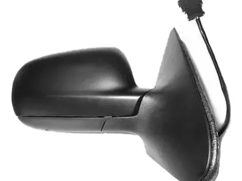 Espejo derecho eléctrico con sistema de desempañador para pintar, compatible con Volkswagen Polo años 2000-2003. Apto para Chile.