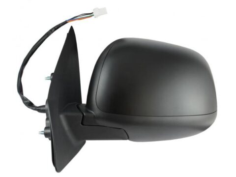 Espejo izquierdo eléctrico para Peugeot 4007 2007/2011, 4008 2012/2017 y Citroen C4 Aircross 2012/2017 con defroster, listo para pintar - Imagen principal.