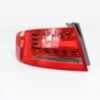 Illustration shows the left rear taillight of an Audi A4 2007/2011 Sedan - LED in Chile.