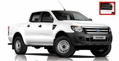 Espejo izquierdo eléctrico y abatible de color negro para Ford Ranger modelo 2013-2023.