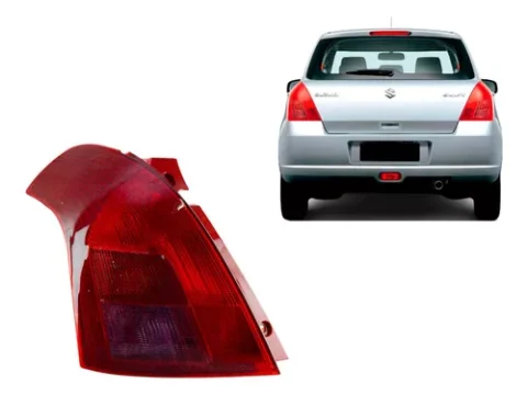 Faro trasero izquierdo de un Suzuki Swift Hatchback del año 2005 al 2007.
