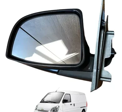 Espejo izquierdo de un Chevrolet N300 1.2 del año 2011 al 2019 con la referencia de reemplazo 388-Cvd010, vista principal.