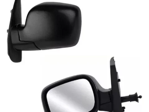 Espejo derecho de un Renault Kangoo modelo 2008 a 2013, vista principal.