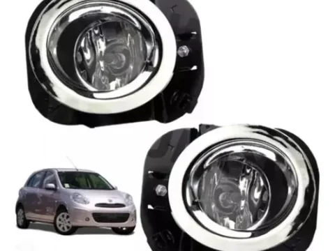 Foco neblinero para automóvil Nissan March Active modelo 2011 a 2017.