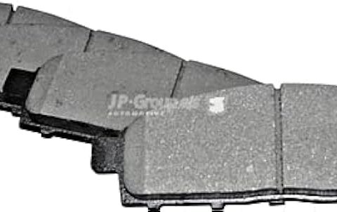 Pastillas de freno delanteras para vehículos Mitsubishi L200, Katana, Work y Montero, compatibles con varios modelos y años, presentan sistema antivibración y anti ruido, fabricadas en material semimetálico de alta calidad - Alt Text SEO Chile.