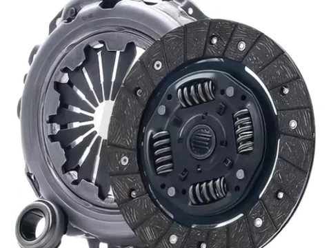 Foto del kit de embrague para Peugeot 206, 207, 208, Bipper y Nemo, de 3 piezas con disco de 200 mm y 18 estrías, años 2002 a 2014 y 2012 a 2017 respectivamente.