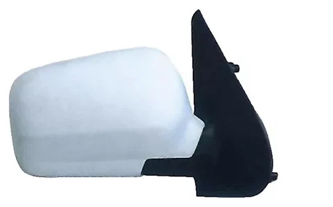 Espejo derecho de Volkswagen Polo 1994/1995 en color negro listo para ser pintado - Autopartes Chile