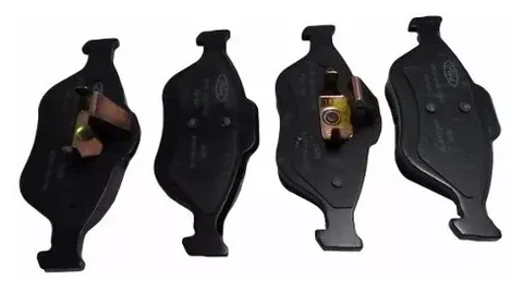 Pastillas de freno delanteras para Ford Ecosport 1.5 2013/2016, Ecosport 1.6 2003/2015 y Ecosport 2.0 2004/2008, de cerámica Ultrapad con sistema anti vibración y ruido. Imagen principal del producto.