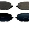 Pastillas de freno delanteras para Chevrolet Tracker 1.2 2021, con sistema anti vibración y ruido, material semimetálico Ultrapad - imagen principal.