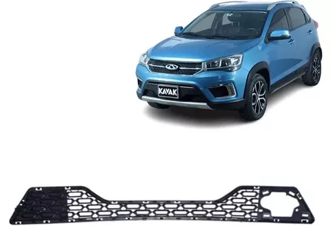 Rejilla de parachoques de un Chery Tiggo 2 del año 2017 al 2023. Estilo moderno y elegante para automóviles en Chile.