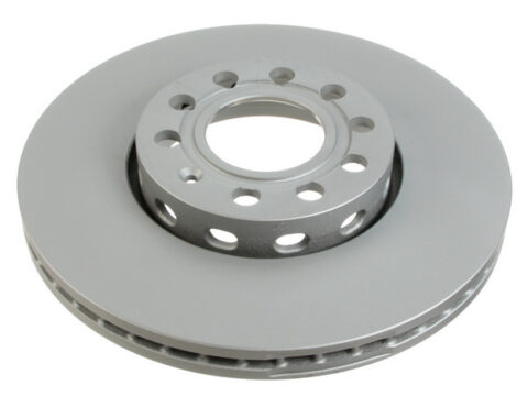 Disco de freno delantero ventilado para Audi A4 1.8 1999/2007 y Volkswagen Passat 1996/2000 de 288 mm - Repuestos para automóviles en Chile.